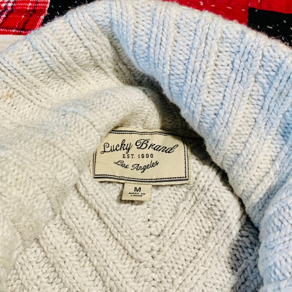 Lucky 🍀 Heavy pea coat style sweater